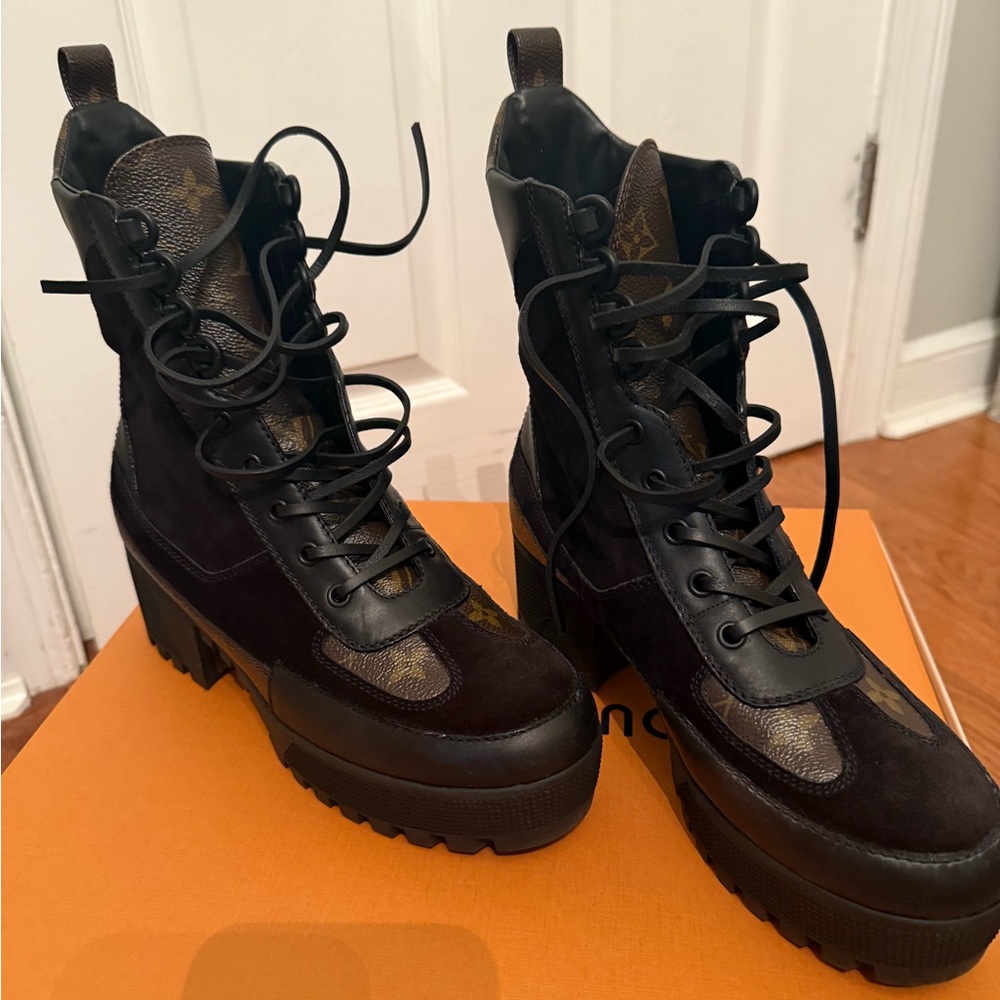 Louis Vuitton Combat Boots